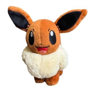 Tomy Pokemon Eevee Brown Plush Stuffed Toy 2017